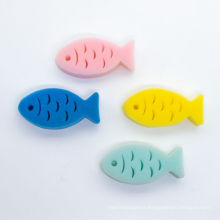 4 pcs soft  sponge of cartoon fish shape for bath sponge